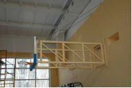 Ферма для баскетбольного щита Atlet настенная складная вынос 2,0 м IMP-S2.0