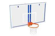 Игровой щит из оргстекла с игровым кольцом Glav 01.905