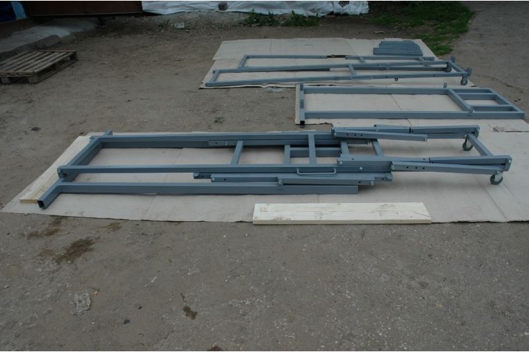 Стойка стритбольная складная с фанерным щитом Atlet IMP-A14 фото 3