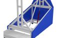 Стойка баскетбольная мобильная складная игровая Glav 01.117-2250 вынос 225 см фото 8