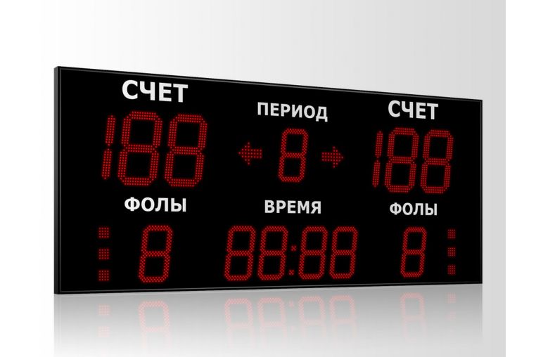 Табло для баскетбола Импульс 731-D31x6-D24x7-S6-A2 