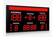 Табло для баскетбола Импульс 724-D24x6-D18x7-S12x160xP10-S6-A2