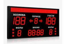 Табло для баскетбола Импульс 724-D24x6-D18x7-S12x160xP10-S6-A2