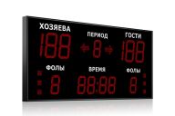 Табло для баскетбола Импульс 724-D24x6-D18x7-S6-A2