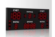 Табло для баскетбола Импульс 718-D18x6-D13x7-S6-A2