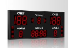 Табло для баскетбола Импульс 718-D18x6-D13x7-S6-A2