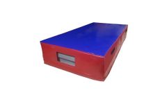 Мат для соскоков 200х140х40см Dinamika тент (ппу) ZSO-004230
