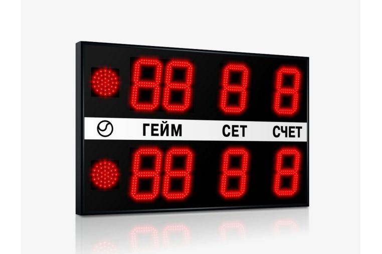 Табло для тенниса Импульс 721-L2xD21x4-S2 