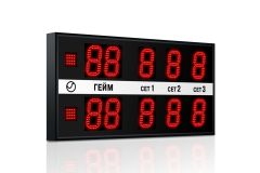 Табло для тенниса Импульс 713-L2xD13x5-S2