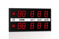 Табло для тенниса Импульс 710-L2xD10x5-S2