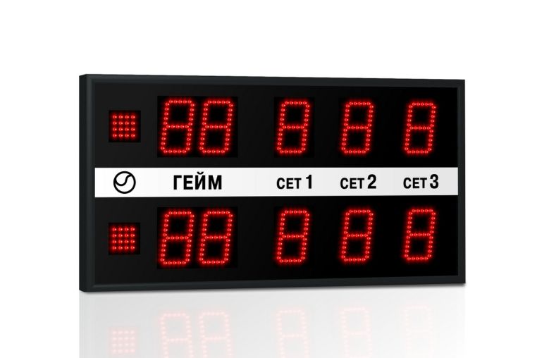Табло для тенниса Импульс 710-L2xD10x5-S2 