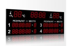 Табло для плавания Импульс 713-D18x8-L4xD13x7-T-T2