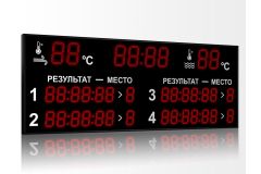 Табло для плавания Импульс 713-D18x8-L4xD13x7-T-T2