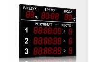 Табло для плавания Импульс 713-D13x8-L3xD13x7-T-T2
