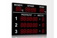 Табло для плавания Импульс 713-D13x8-L3xD13x7-T-T2
