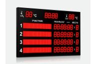 Табло для плавания Импульс 710-D10x8-L4xD10x7-L4xS10x64xP10-T-T2