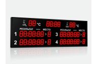 Табло для плавания Импульс 710-D10x8-L4xD10x7-T-T2