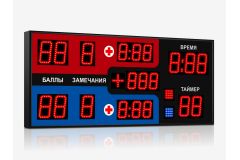 Табло для самбо Импульс 710-D10x11-D8x9-S2-P1