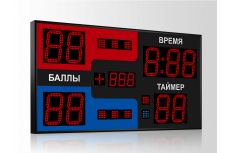 Табло для самбо Импульс 718-D18x9-D8x3-S8-P1