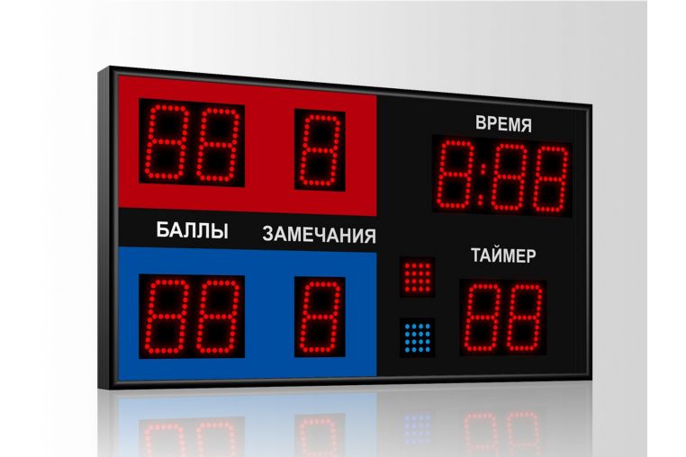 Табло для самбо Импульс 710-D10x11-S2 