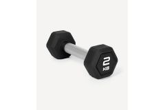 Гантель гексагональная 2кг, обрезиненная Star Fit DB-301PRO черный
