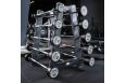 Набор прямых полиуретановых штанг LEVEL 10-30кг (шаг 5 кг, 5 шт) Profi-Fit фото 9