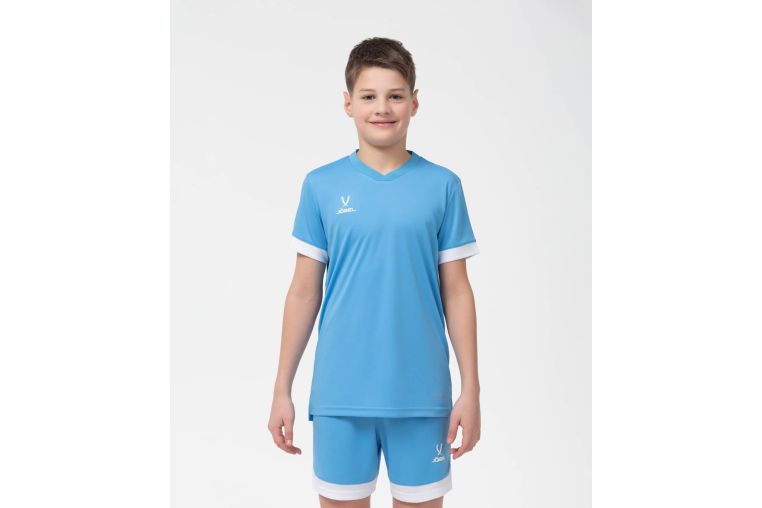 Футболка игровая Jogel DIVISION PerFormDRY Union Jersey, голубой/белый/белый фото 7
