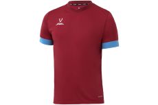 Футболка игровая Jogel DIVISION PerFormDRY Union Jersey, гранатовый/голубой/белый