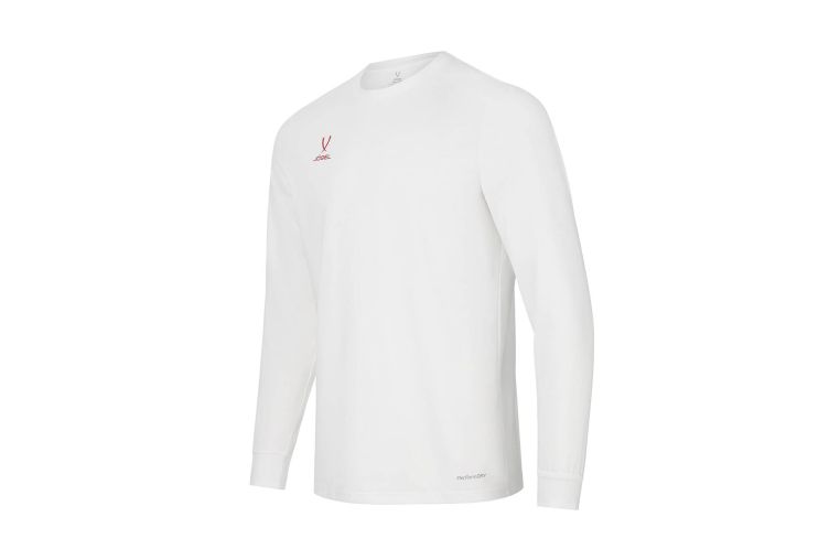 Футболка баскетбольная с длинным рукавом Jogel DIVISION PerFormDRY Pre-Match Longsleeve Jersey, белый 