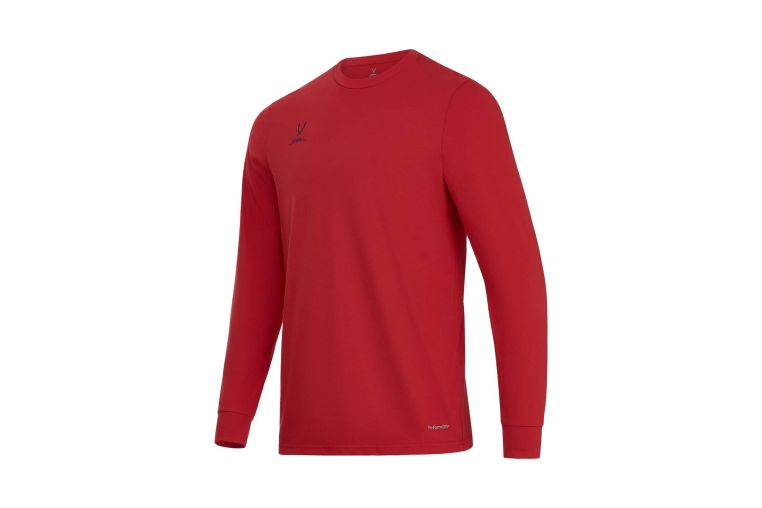 Футболка баскетбольная с длинным рукавом Jogel DIVISION PerFormDRY Pre-Match Longsleeve Jersey, красный 