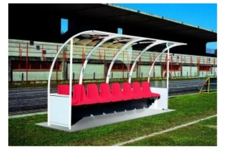 Скамейка для резервного судьи, 2 места Коломяги D10 