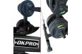 Стойка для олимпийских дисков и грифов мобильная OKPRO OK0036C фото 4