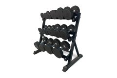 Стойка для гексагональных гантелей UnixFit DumRack Hexagon PRO (300 кг) DBRKHEXPBK300
