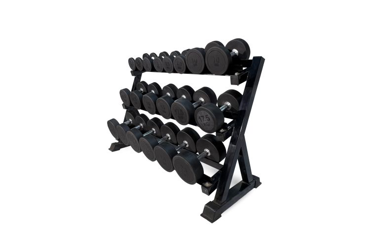 Стойка для гексагональных гантелей UnixFit DumRack Hexagon PRO (300 кг) DBRKHEXPBK300 фото 2