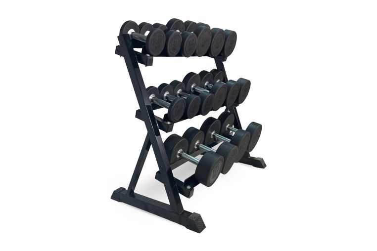 Стойка для гексагональных гантелей UnixFit DumRack Hexagon PRO (300 кг) DBRKHEXPBK300 фото 3