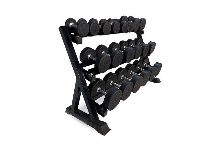 Стойка для гексагональных гантелей UnixFit DumRack Hexagon PRO (300 кг) DBRKHEXPBK300 фото 4