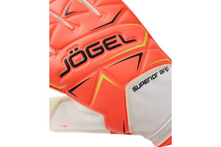 Перчатки вратарские Jogel Legend SL3 Roll Flat, коралловый фото 2