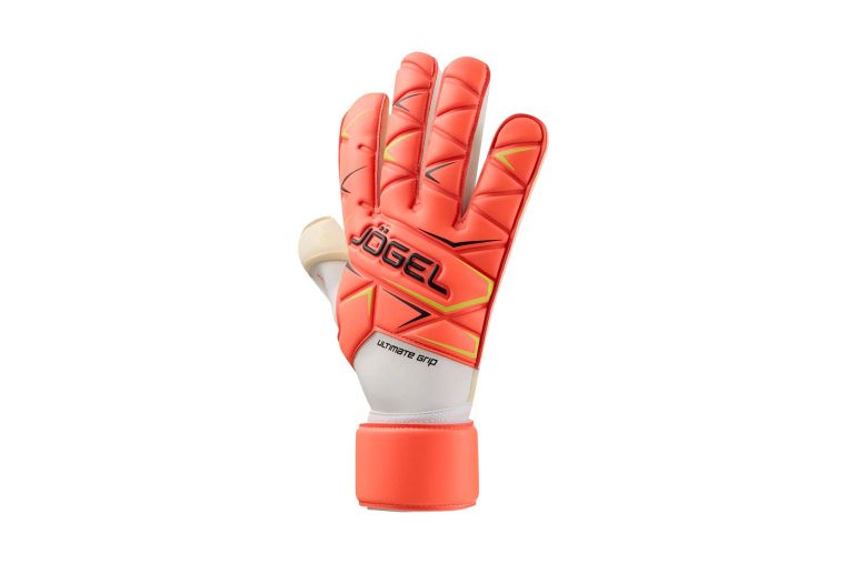 Перчатки вратарские Jogel Legend UL4 Roll Negative, коралловый фото 4