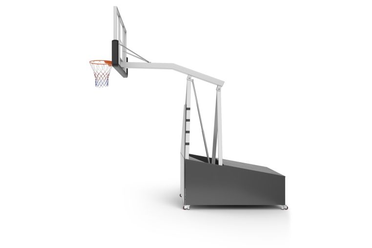 Баскетбольная стойка UNIX Line B-Stand-TG PRO 72"x42" R45 H120-305 см фото 9