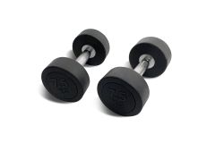 Гантель UNIX Fit PRO круглая обрезиненная 7,5 кг, 1 шт.
