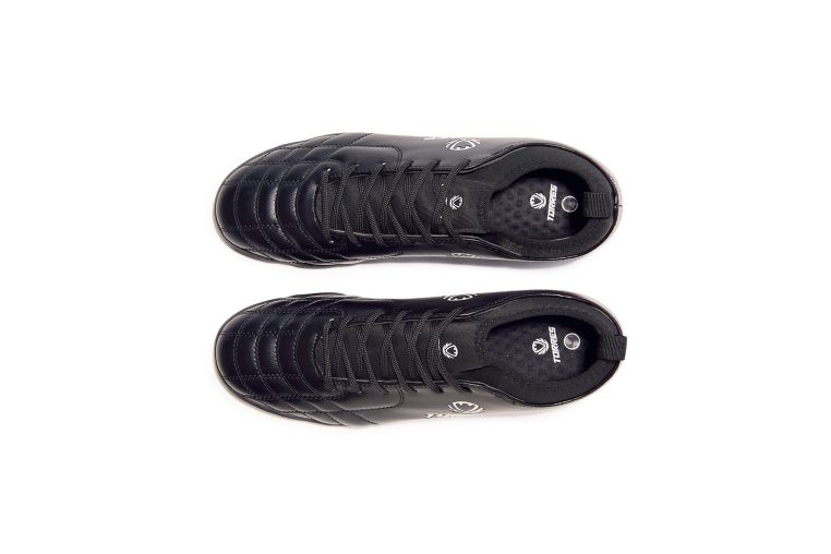 Бутсы футбольные (многошиповки) подростковые Torres BOLA-J TS2342310-124 с носком, чёрный фото 1