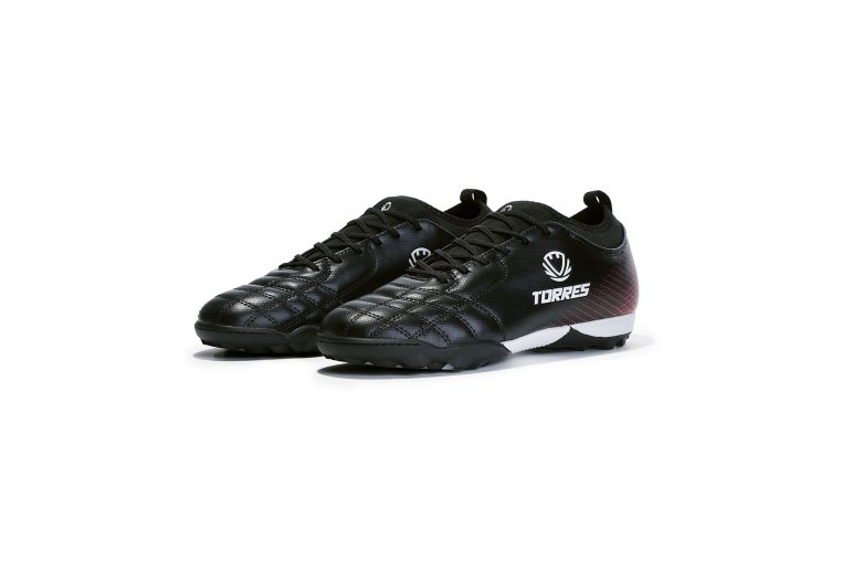 Бутсы футбольные (многошиповки) подростковые Torres BOLA-J TS2342310-124 с носком, чёрный фото 5