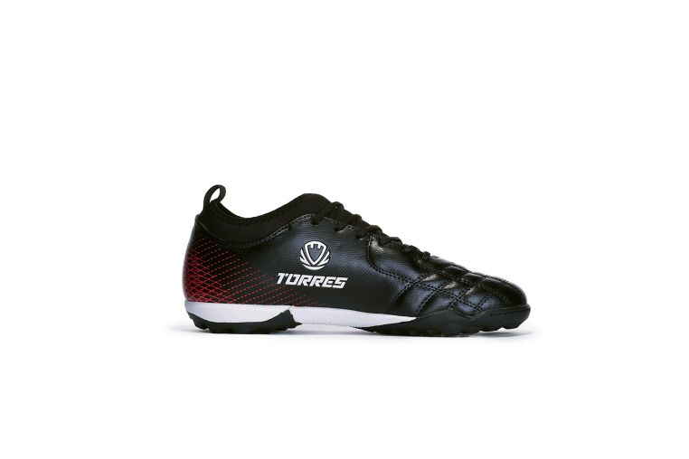 Бутсы футбольные (многошиповки) подростковые Torres BOLA-J TS2342310-124 с носком, чёрный фото 7