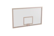 Щит баскетбольный игровой (стекло 10 мм) 1050х1800 мм ZAVODSPORTA