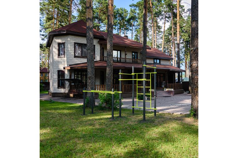 W217 Воркаут (брусья, 3 перекладины, шведская стенка) ZAVODSPORTA фото 4