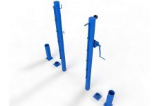 Стойки для большого тенниса со стаканами DSMaster Стойки для большого тенниса со стаканами DSMaster